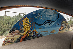 Joe Pagac - Stingray Mural - 2016