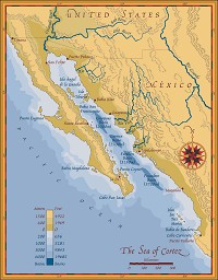 Map of the Gulf of California Region