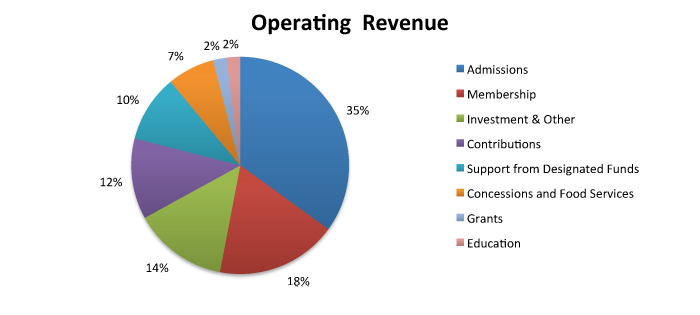 Operating Revenue Pie Chart