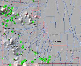 Distribution map - Eastern